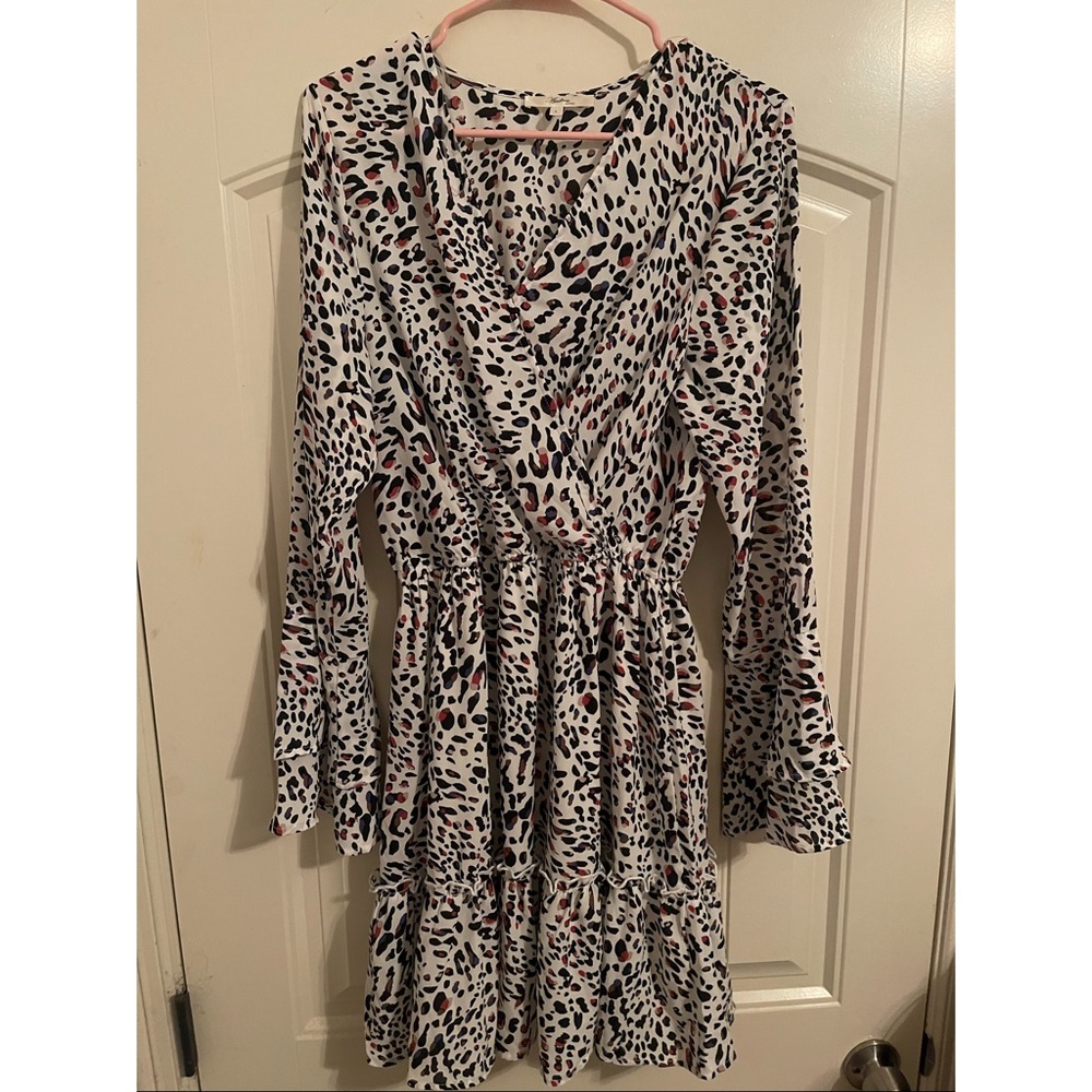 Andree by unit cheetah print dress